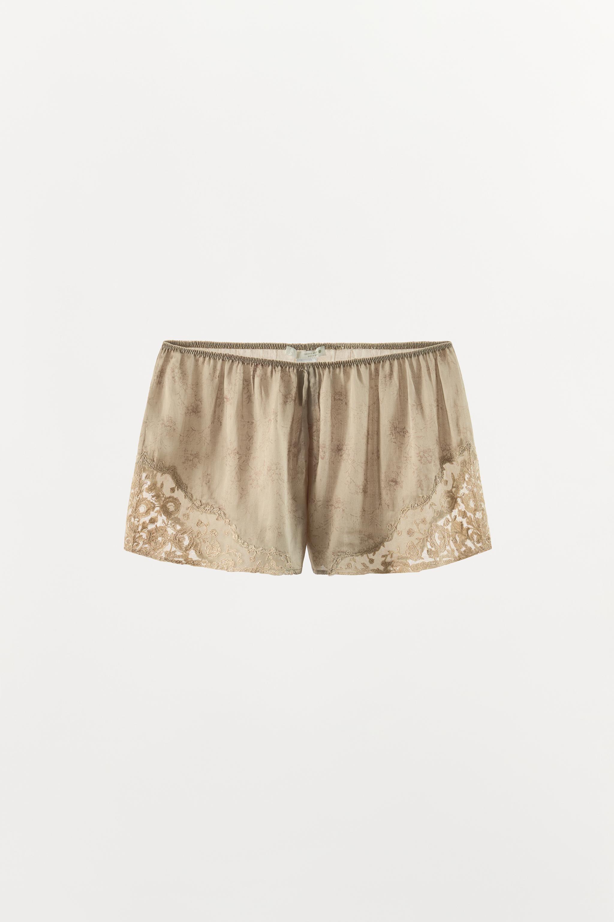 ZW COLLECTION EMBROIDERED SHORTS